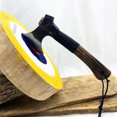 Mini Type Throwing Axe With Wooden Handlle