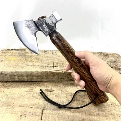 New Type Mini Hammer Axe With Carbonized Beech Wood Handle