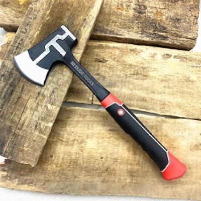 Solid Steel Handle One Piece Axe