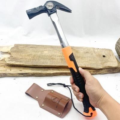 Stainless Steel Handle Claw Hammer With Magnet